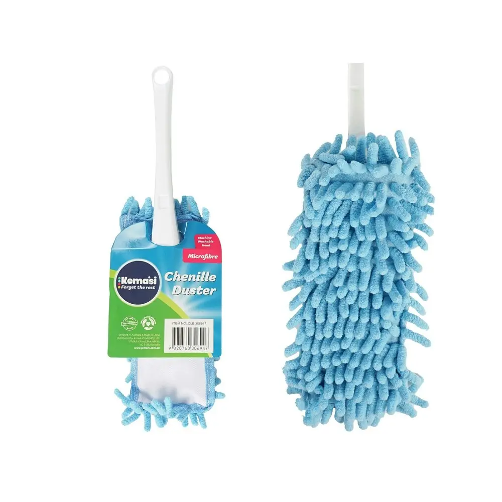 4x kemasi Durable Microfibre Chenille Duster Home Kitchen/Lounge Room Cleaning