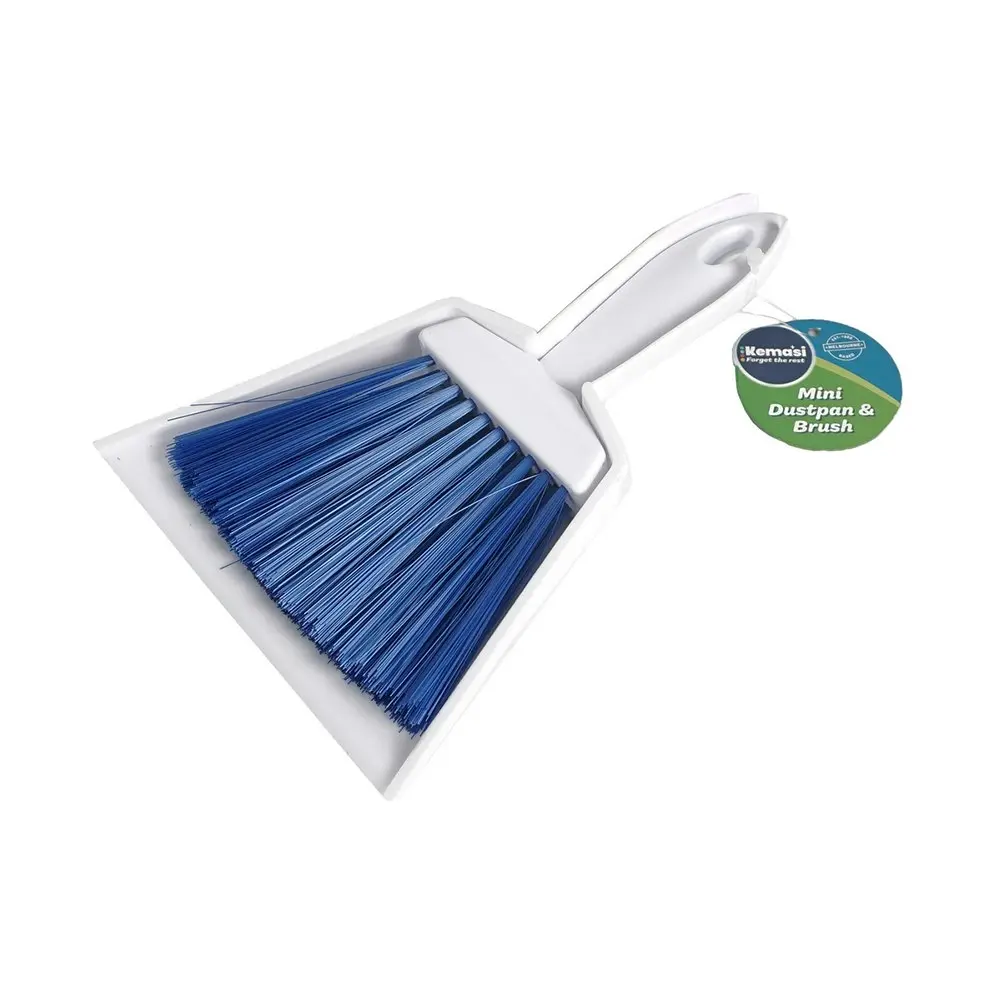 6x kemasi Multipurpose Durable Mini Dustpan With Brush Home Kitchen Cleaning