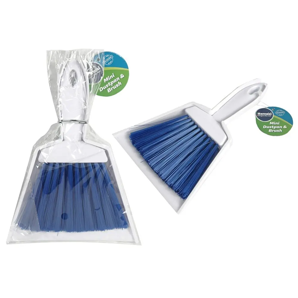 6x kemasi Multipurpose Durable Mini Dustpan With Brush Home Kitchen Cleaning