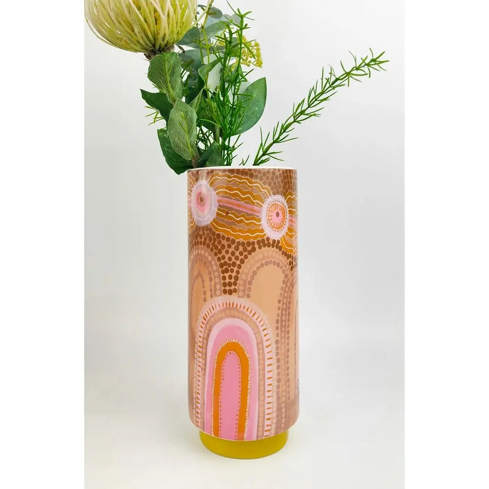 Urban ES The Path Behind The Mountain 24cm Ceramic Flower Vase Home/Desk Decor