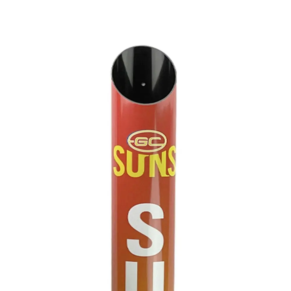 AFL Gold Coast Suns Can Stubby Holder Dispenser Storage Wall Mountable 92x9cm