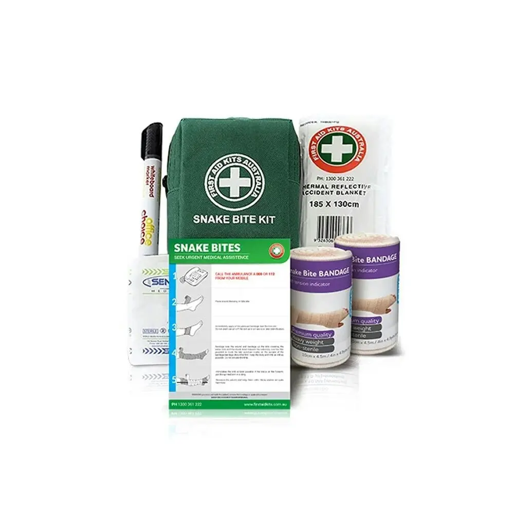 First Aid Kits Australia Premium Emergency Snake Bite Treatment Kit 2 Bandages