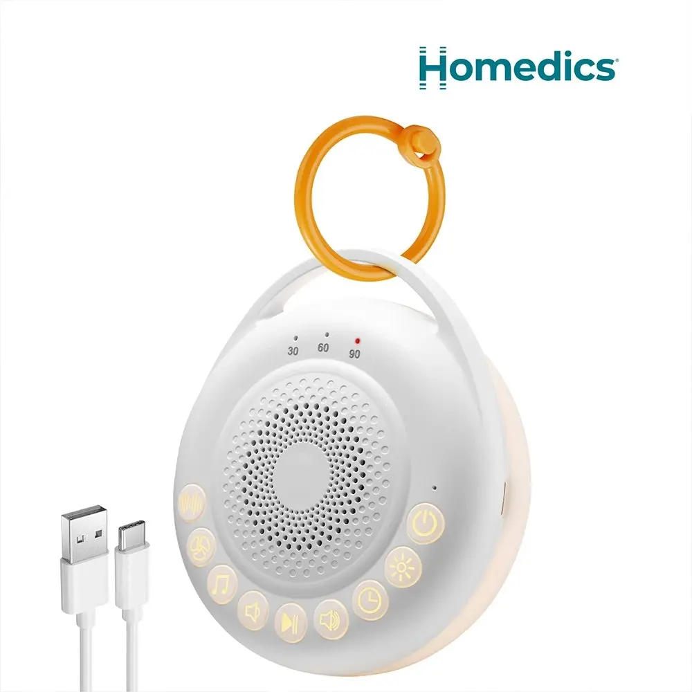 Homedics Rechargeable SoundSleep on the Go Light/Sound Sleep Adult Aid Machine