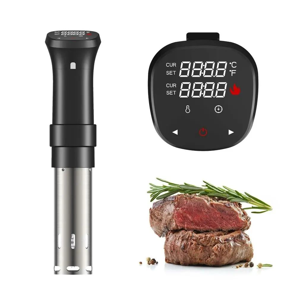 Healthy Choice Sous Vide Precision Boiler/Immersion Cooker Kitchen Tool - Black