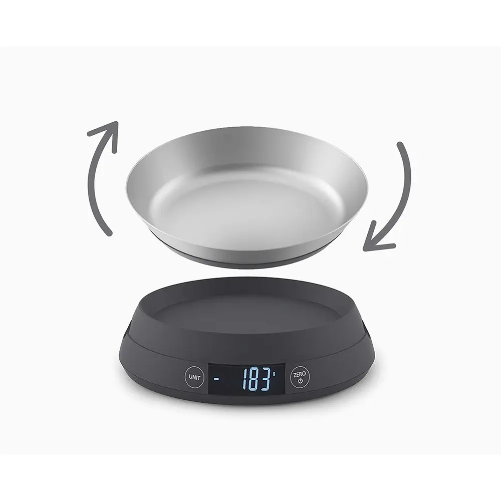 Joseph & Joseph SwitchScal Digital Weight Scale Cooking/Measuring Set Grey