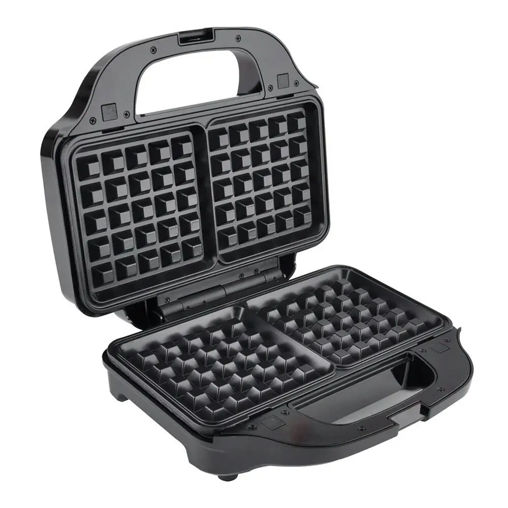 Healthy Choice 3 in 1 Stainless Steel Sandwich Press/Waffle Maker/Grill 900W