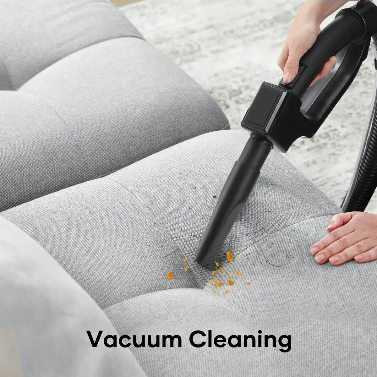 Ausway 5 In 1 Carpet Vacuum Cleaner Mop Floor Sofa Wet and Dry Vac Blower Pet Hair Cleaning Machine Brush Portable Smart Car Home Shop with Wheels