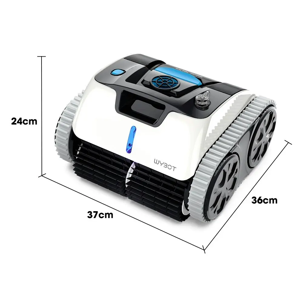 WYBOT Osprey 700 Pro Cordless Robotic Pool Cleaner Automatic Wall Climbing Vacuum, Intelligent Path Planning, 90 Min Runtime, Ideal for Above/In-ground Pools