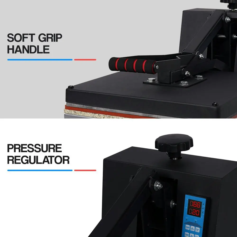 Thermomate Large Heat Press Machine Multipurpose sublimation printing 38x38cm 15 InchX15 Inch