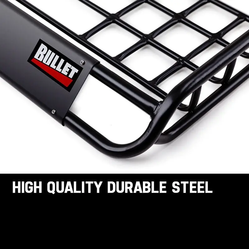 BULLET Universal Roof Rack Basket - Car Luggage Carrier Steel Cage Vehicle Cargo Storage