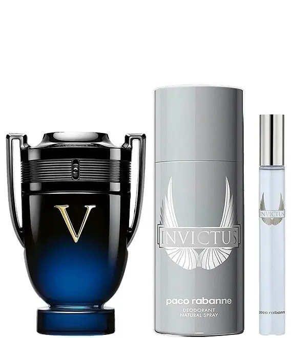 Rabanne Invictus VICTORY EDP Extreme 100ml 3 Piece Luxury Gift Set