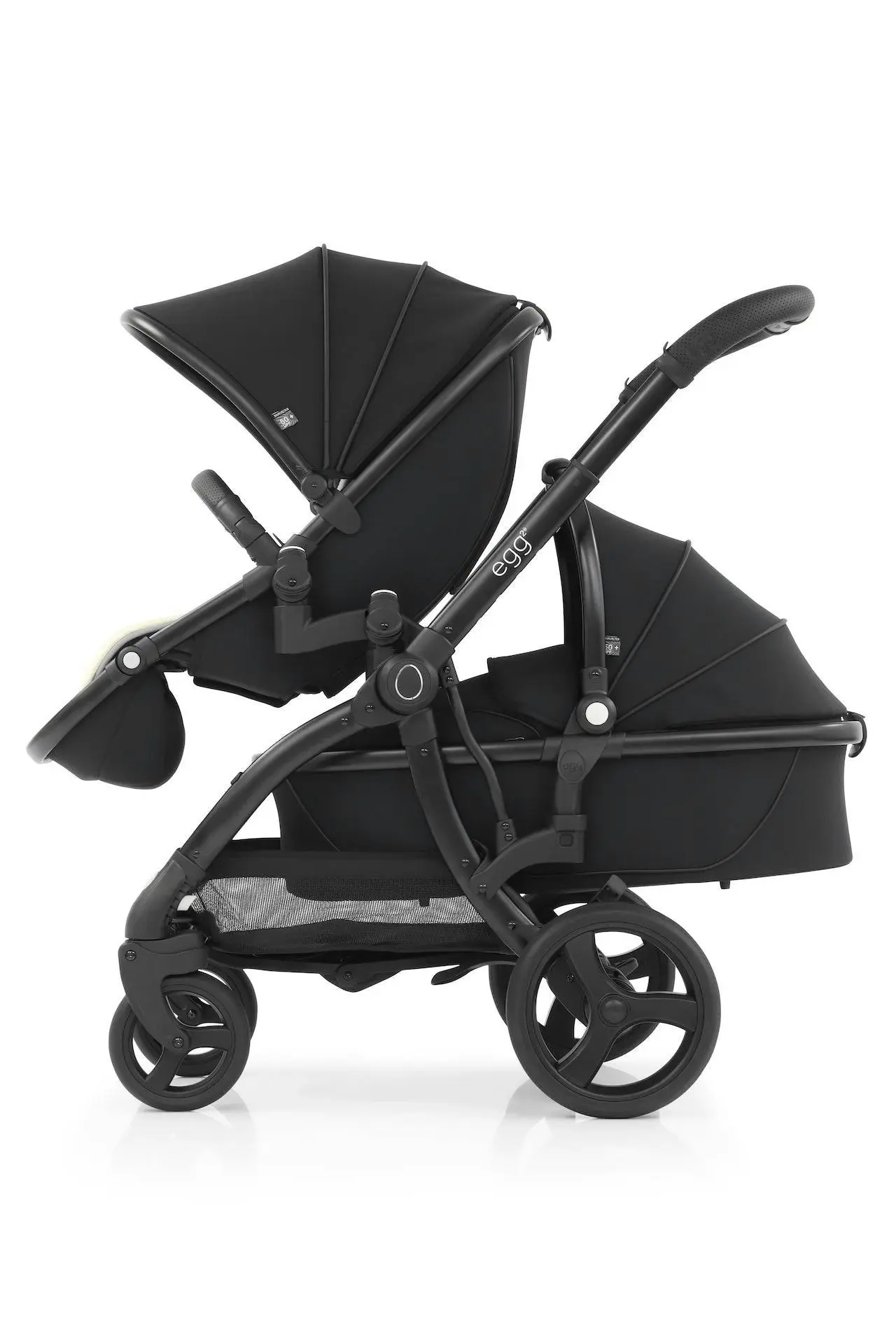 Love N Care | Egg2 Tandem Seat Monument - Just Black