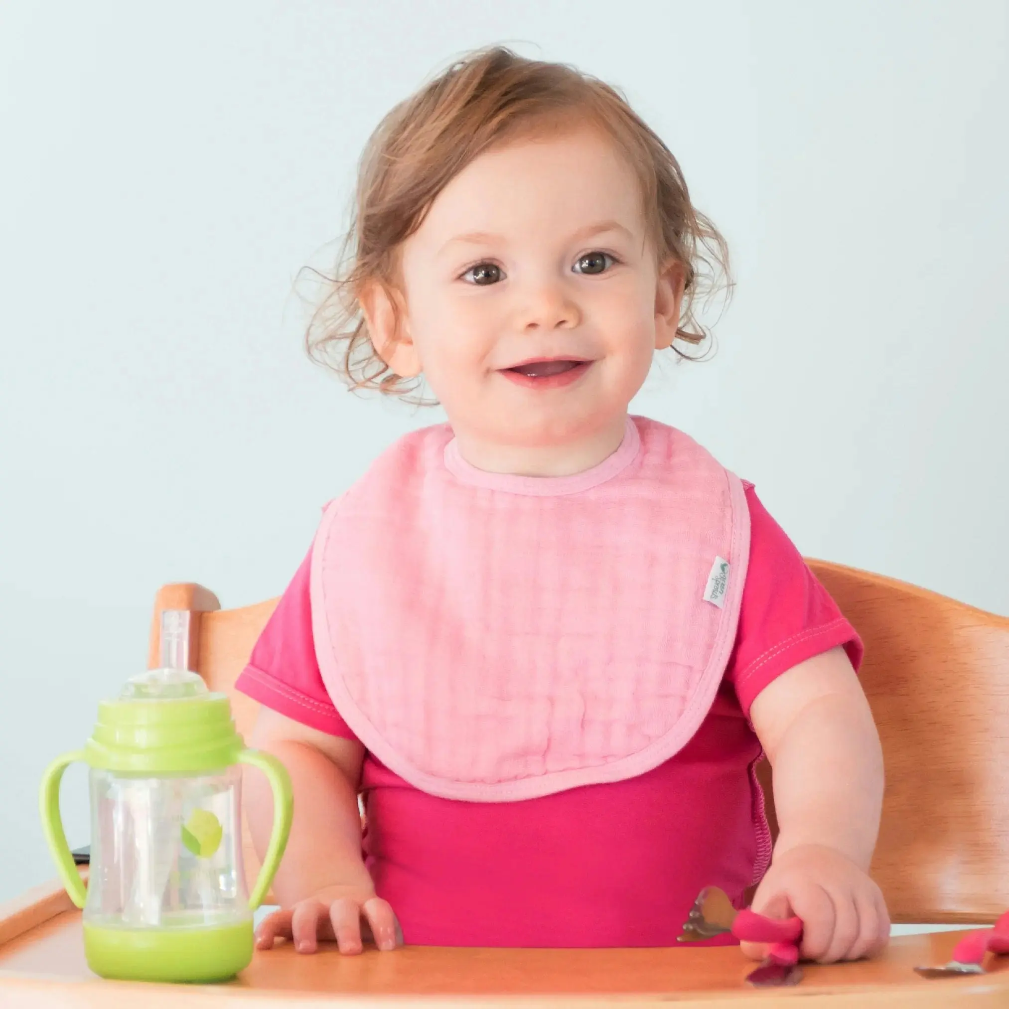 i.Play |  Bibs Muslin made from Organic Cotton (5pk)Set-0/12mo - Various