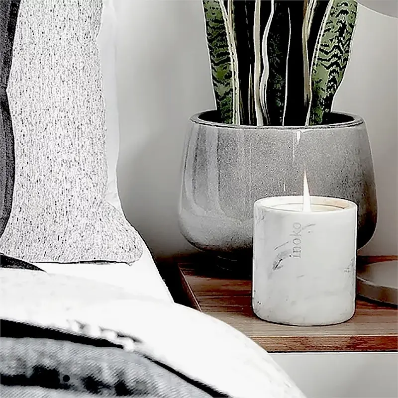 Inoko Australia  | Marble Candle Vessel - Large