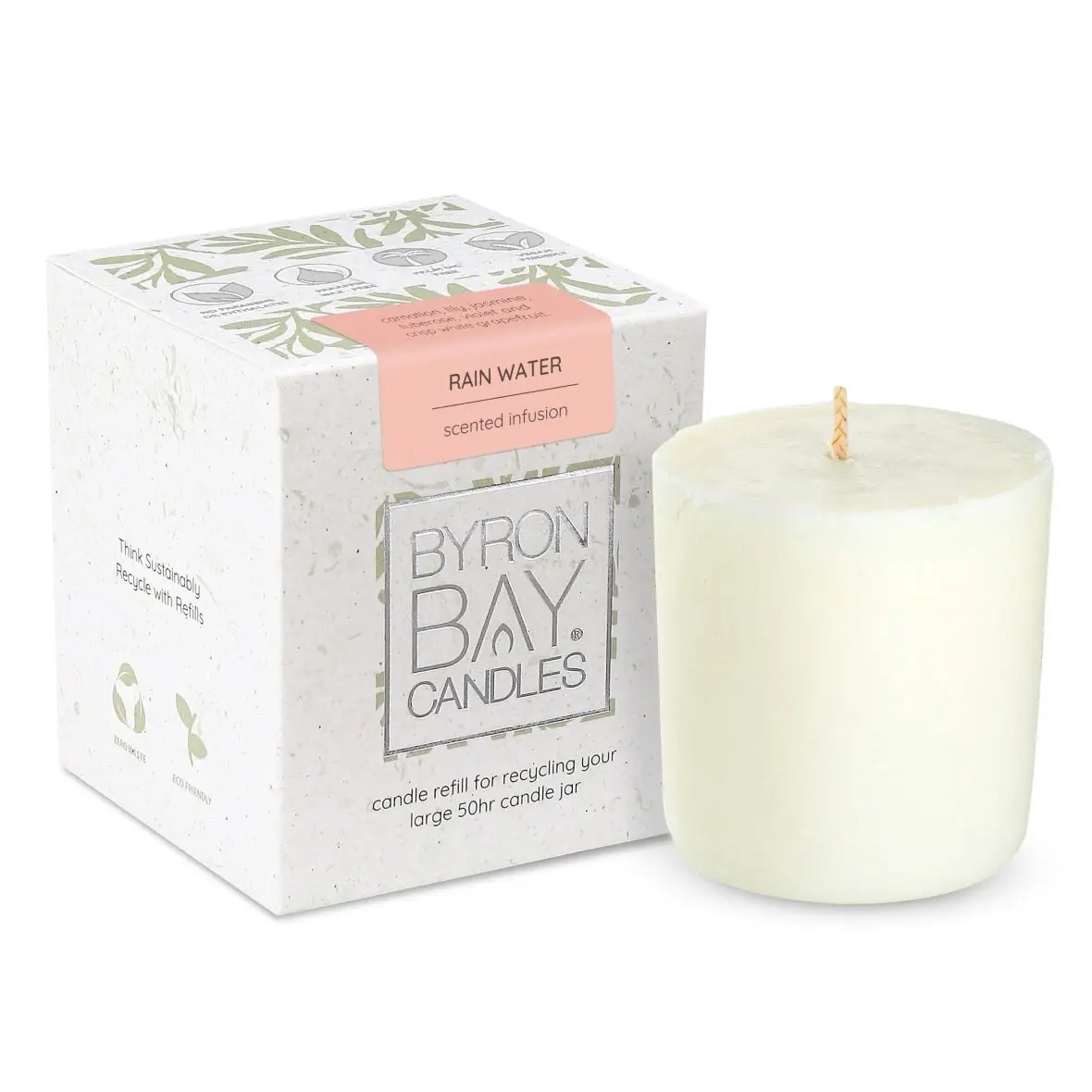 Byron Bay Candles | Scented Candle Refills - Fits Large 50 Hour Jar