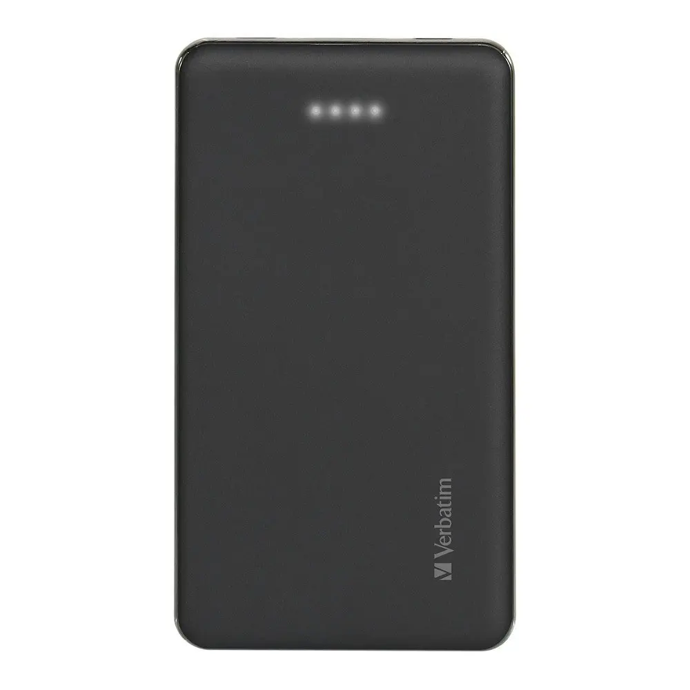 Verbatim QC 3.0 Universal 8000mAh Power Bank External Battery Charger Pack Black