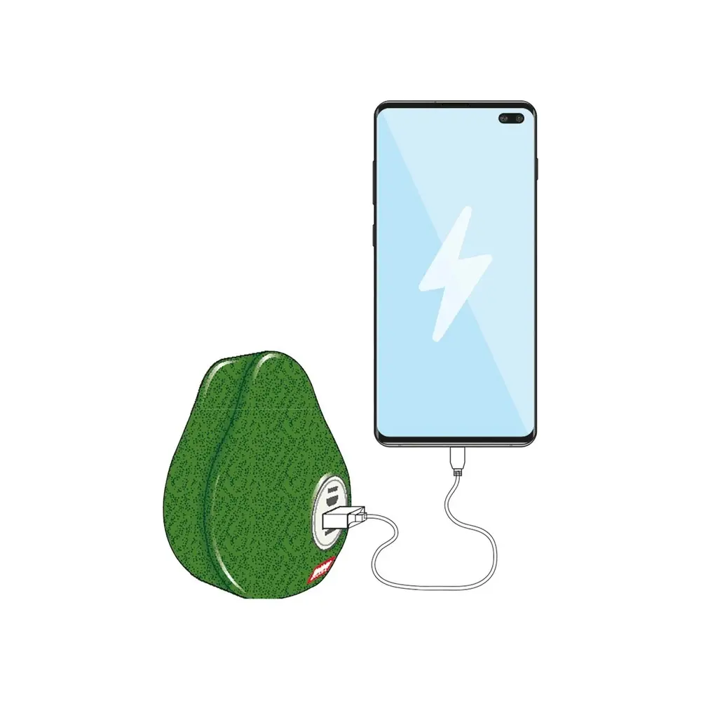 Legami My Super Power Avocado 2600mAh Power Bank w/ Micro USB Cable Charger