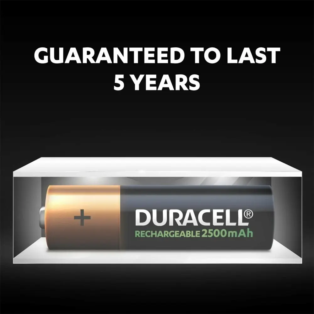 Duracell Hi-Speed NiMH 4 Slot Battery Charger For AA/AAA Rechargeable Batteries