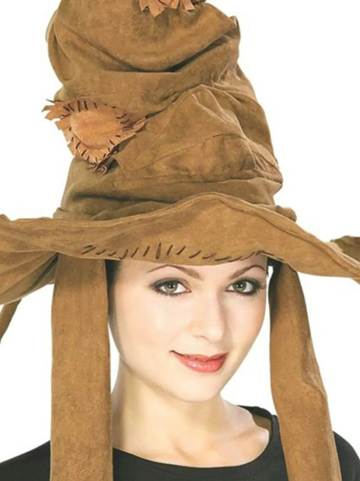 Harry Potter Hogwarts Magical Wizard Adult Sorting Hat Costume Accessory Brown