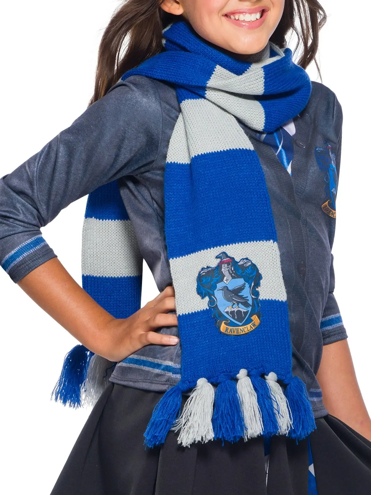 Harry Potter Ravenclaw Deluxe Scarf Adult/Unisex One Size Halloween Costume