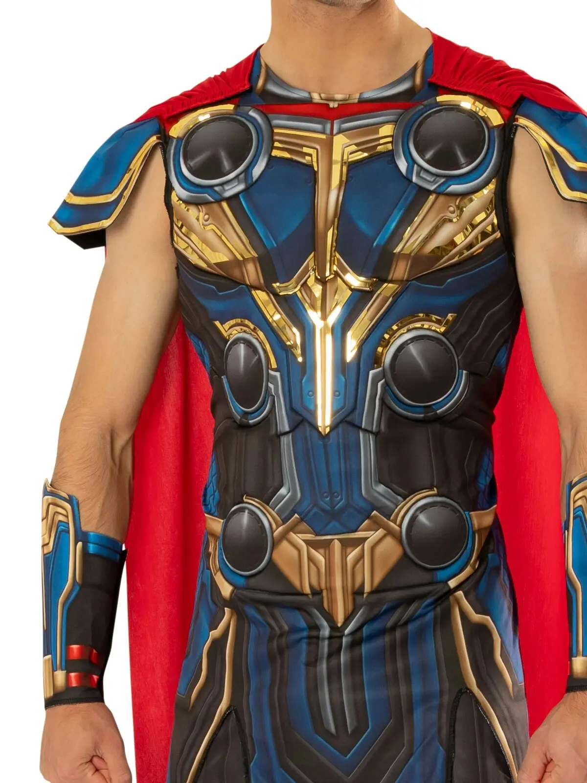 Marvel Avengers Mighty Thor Deluxe Mens Love & Thunder Dress Up Costume Size STD