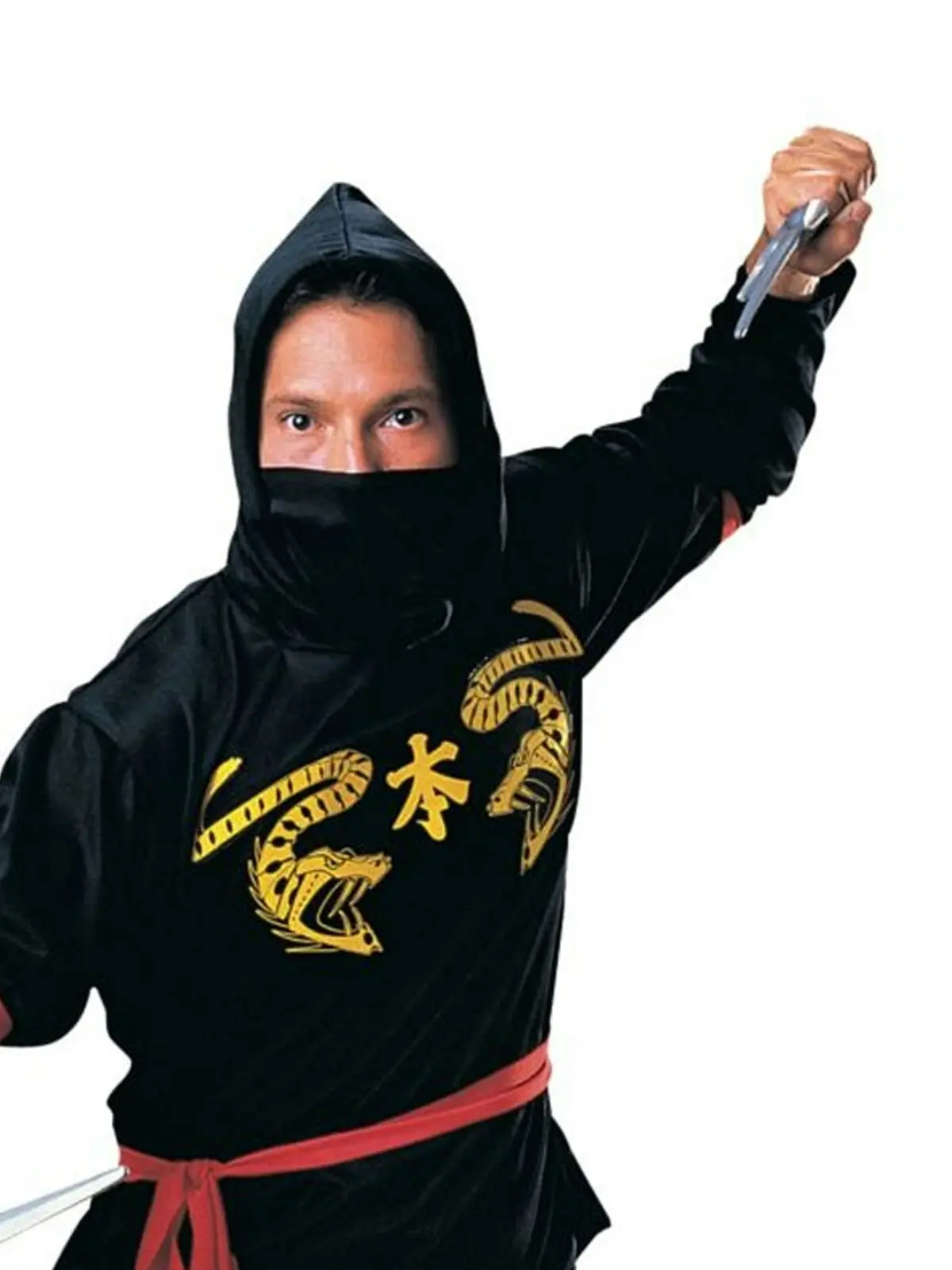 Rubies Adult Men's Ninja Kung Fu Warrior Party Fancy Dress Up Costume Size STD