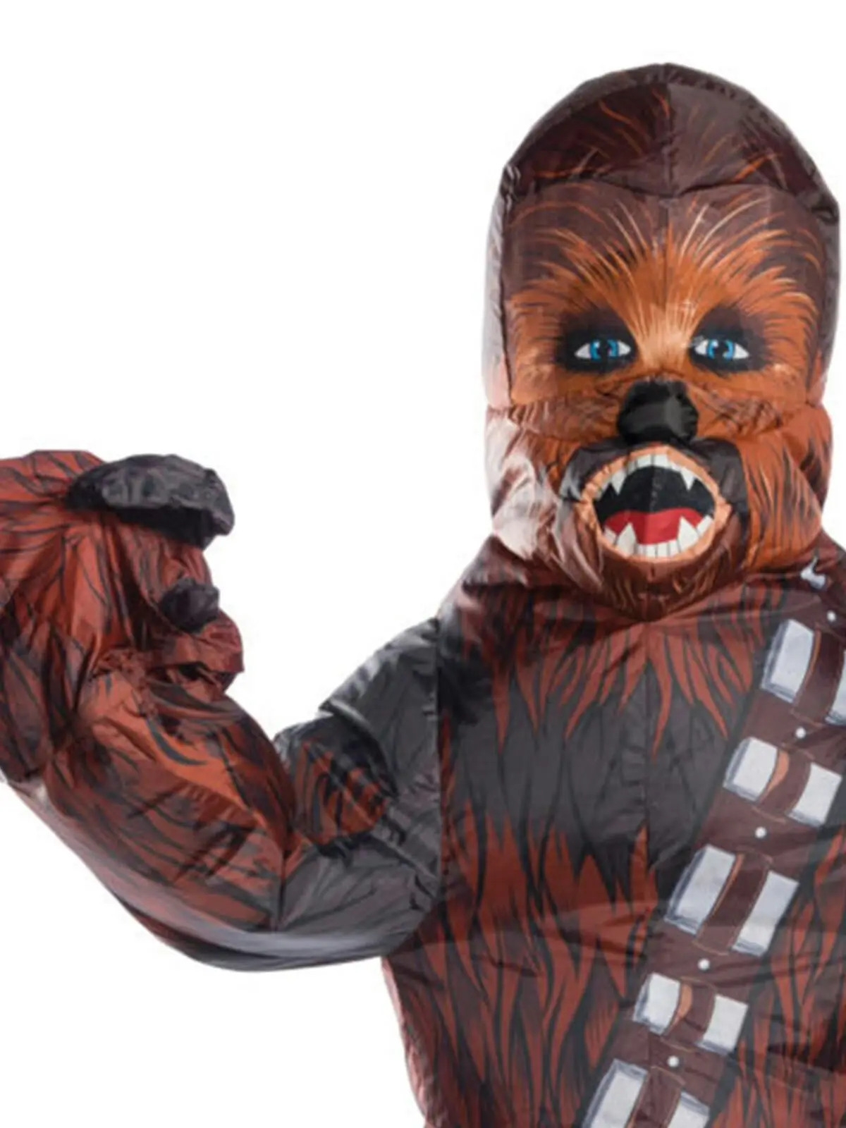 Star Wars Chewbacca Inflatable Men's Adult Dress Up Party Costume Set Size STD