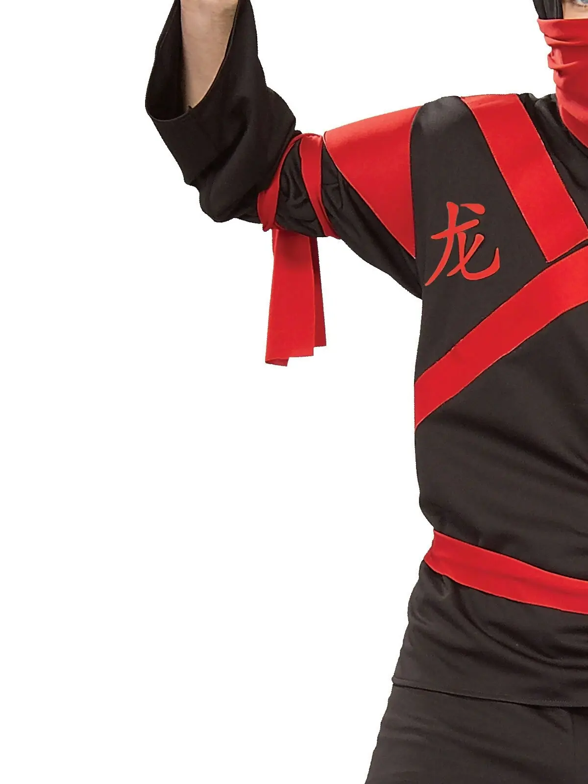 Rubies Dragon Ninja Kung Fu Warrior Men's Party Fancy Dress Up Costume Size STD