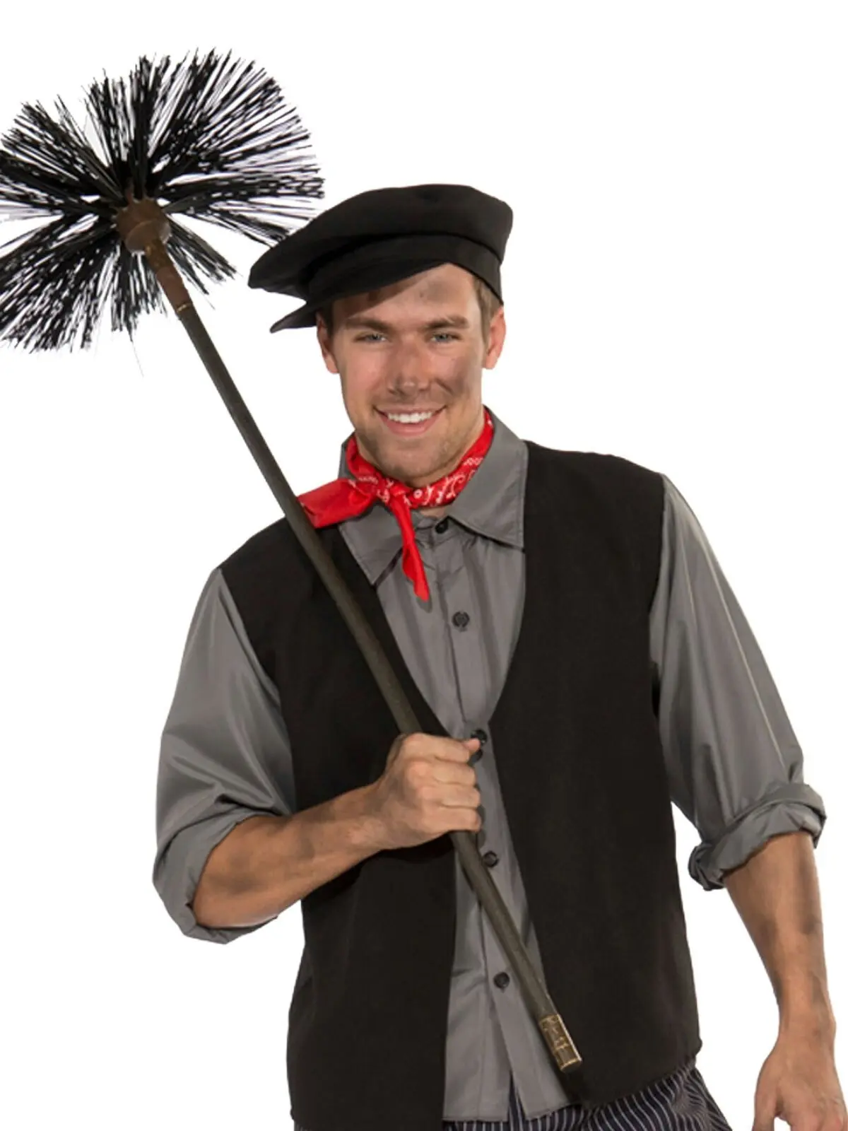 Forum Novelties Men's/Adult Chimney Sweeper Fancy Dress Up Costume Set Size STD