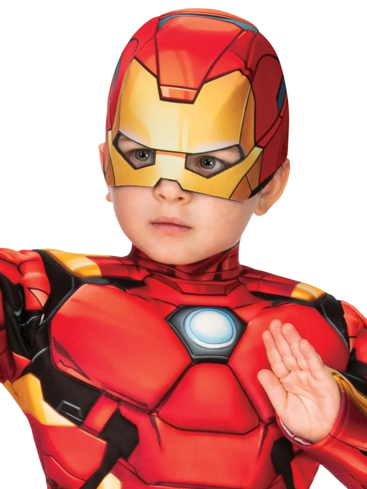 Marvel Iron Man Character Deluxe Dress Up Costume - Unisex Size Toddler/Baby