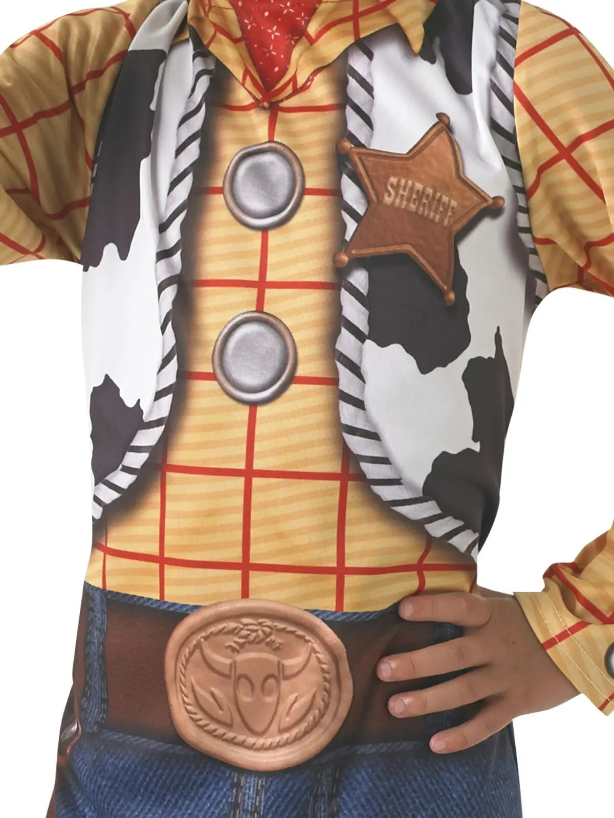 Disney Pixar Woody Opp Dress Up Party Costume Kids/Boys/Children Size 3-5