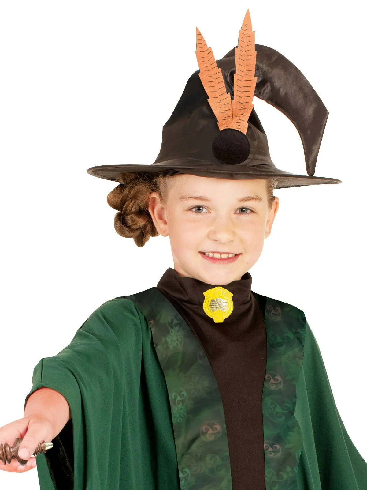 Harry Potter Professor Mcgonagall Robe Dress Up Party Costume Child/Kids Size 9+