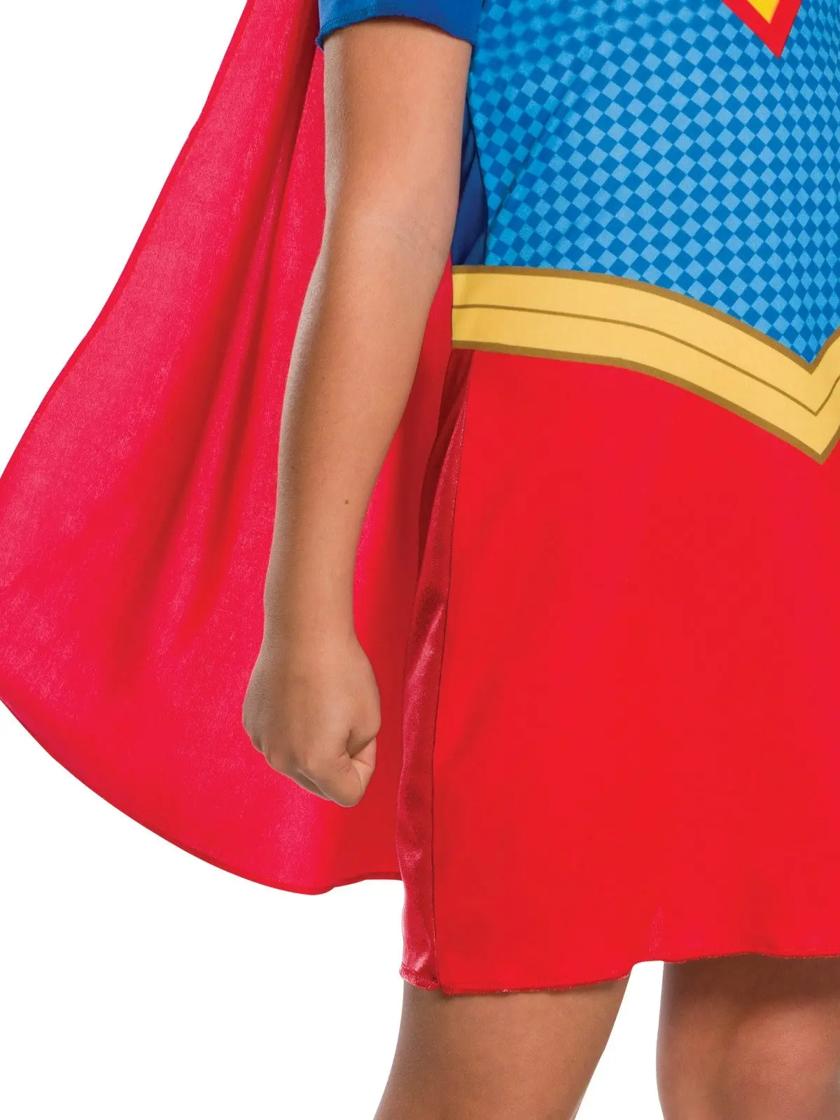 DC Comics Supergirl Dcshg Dress Up Opp Kids Halloween Party Costume Size 4-6