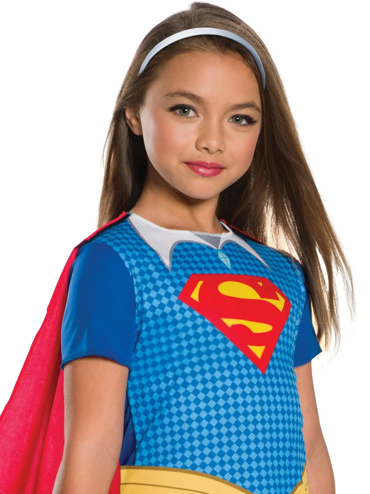 DC Comics Supergirl Dcshg Dress Up Opp Kids Halloween Party Costume Size 4-6