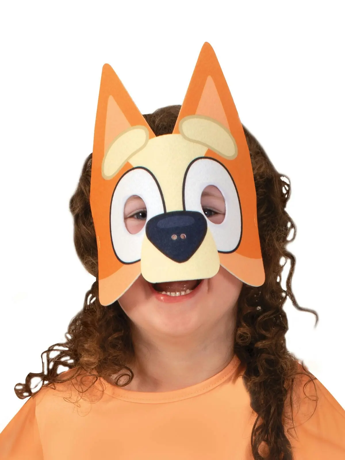 Disney Bingo Classic Dress Up Dog Halloween Costume Kids/Child Jumpsuit Size 6-8