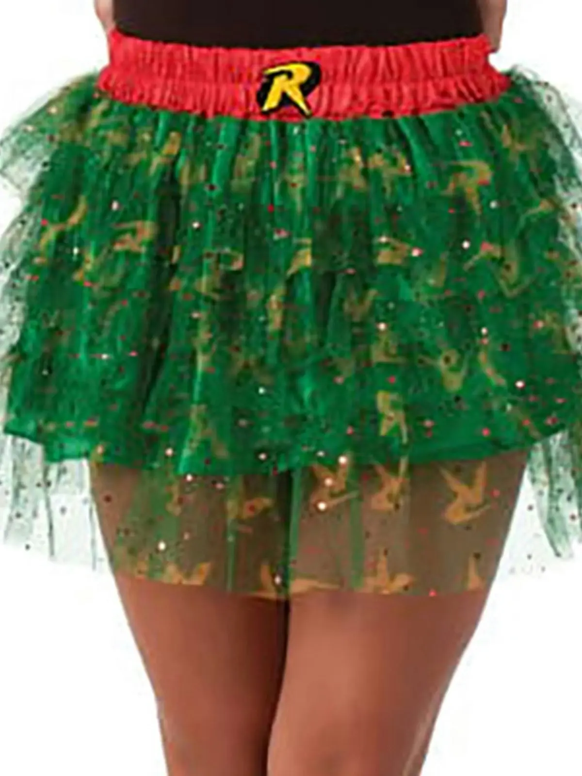 DC Comics Robin Skirt w/Sequin Teen/Girls Halloween Party Costume Size Standard