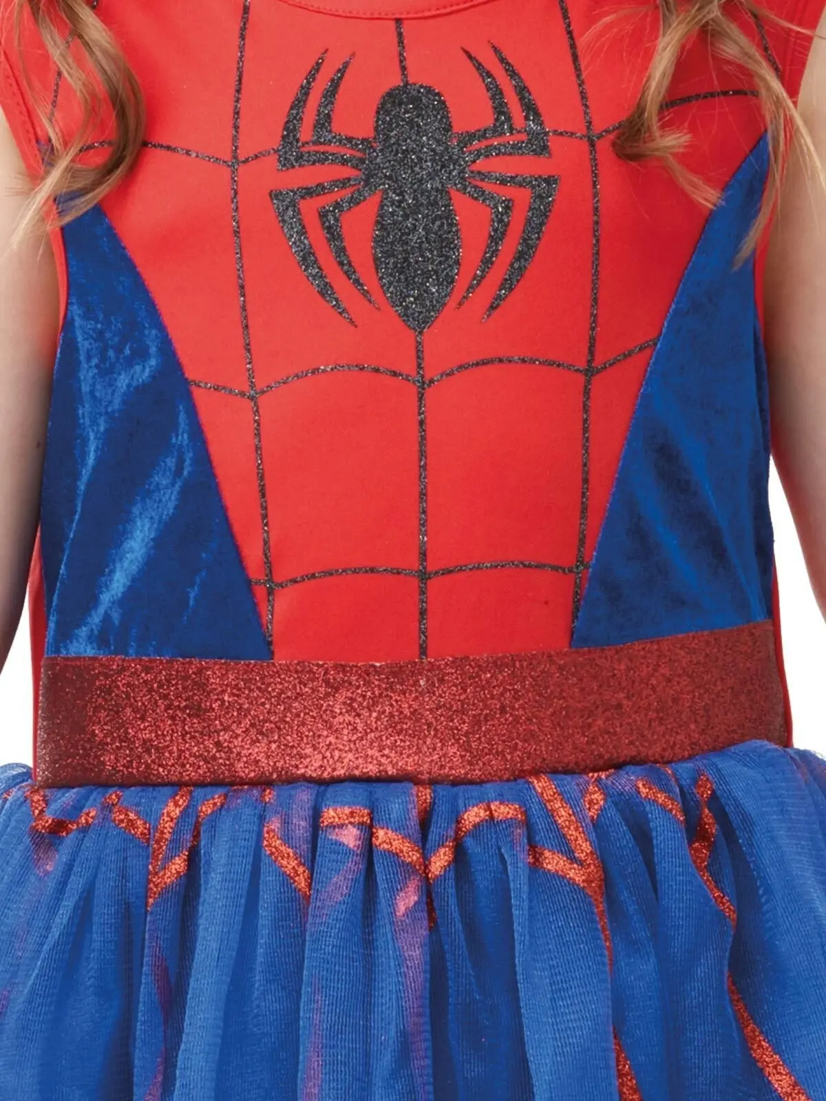 Marvel Spider Girl Deluxe Tutu Dress Up Costume Kids/Girls/Children Size 4-6