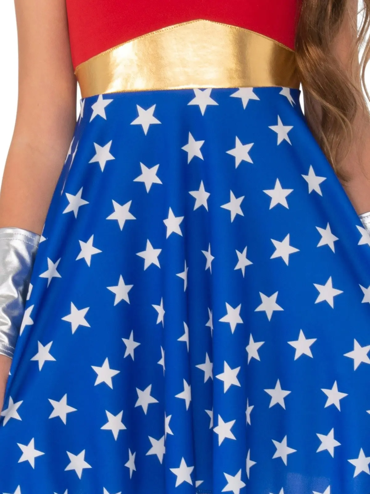 DC Comics Wonder Woman Opp Dress Up Kids/Girls Halloween Party Costume Size 4-6