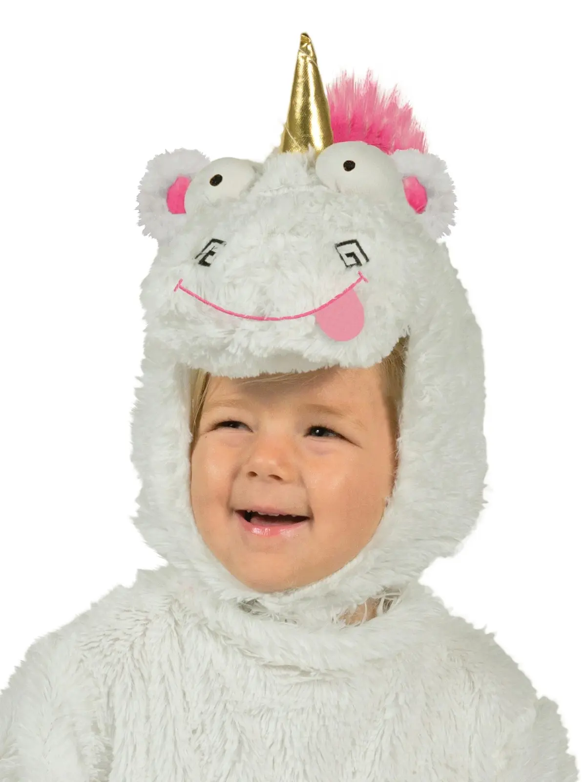 Rubies Fluffy Unicorn Animal Party Dress Up Costume - Size Unisex Toddler Baby