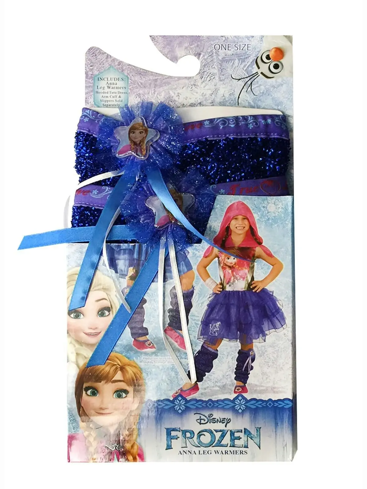 Disney Frozen Anna Leg Warmers Kids/Children Dress Up Halloween Party Costume