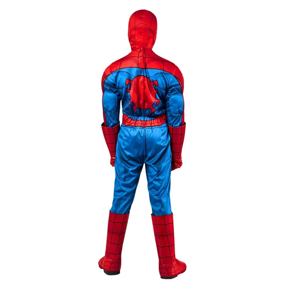 Marvel Spider-Man Deluxe Halloween Party One Piece Costume/Outfit SML Kids 4-5y