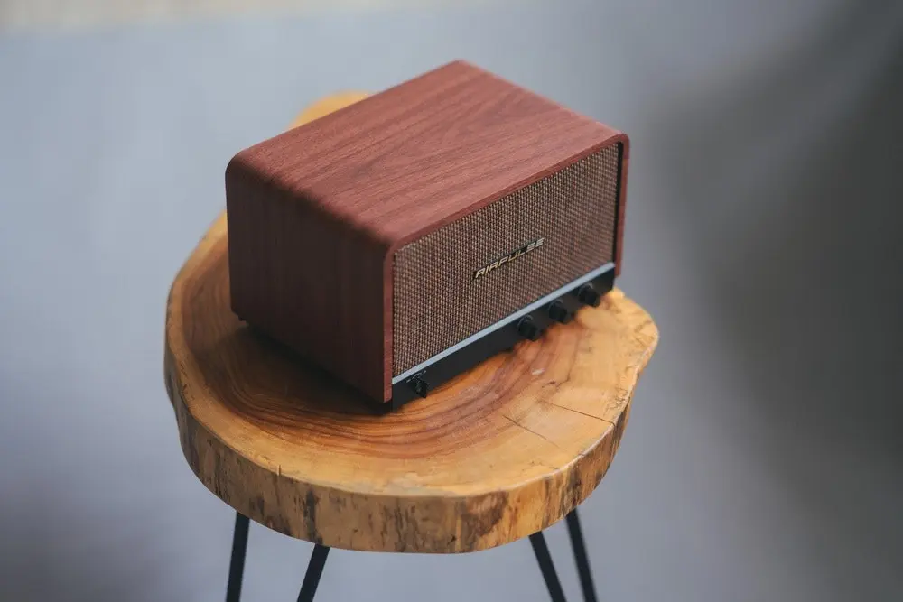 Airpulse P100X Multi-Driver Wireless Bluetooth Desktop Speaker System Cherrywood