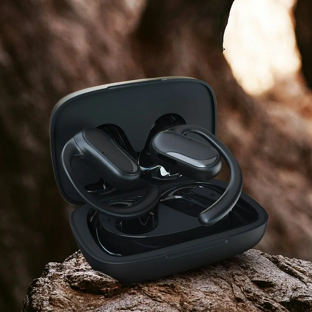 HiFuture FutureMate Pro Open Ear Air Conduction Wireless Earphones w/ 2-Mic BLK