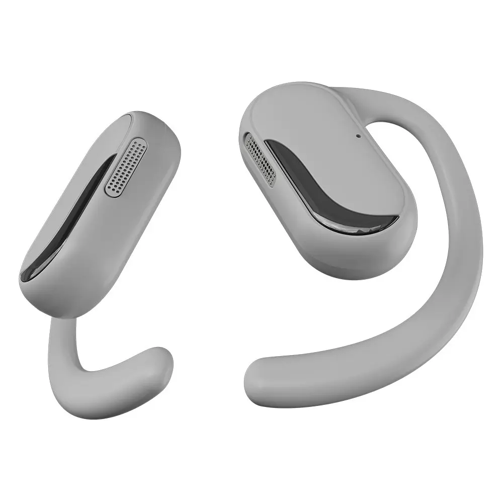 HiFuture FutureMate Pro Open Ear Air Conduction Earphones w/ 2-Mic Grey/White