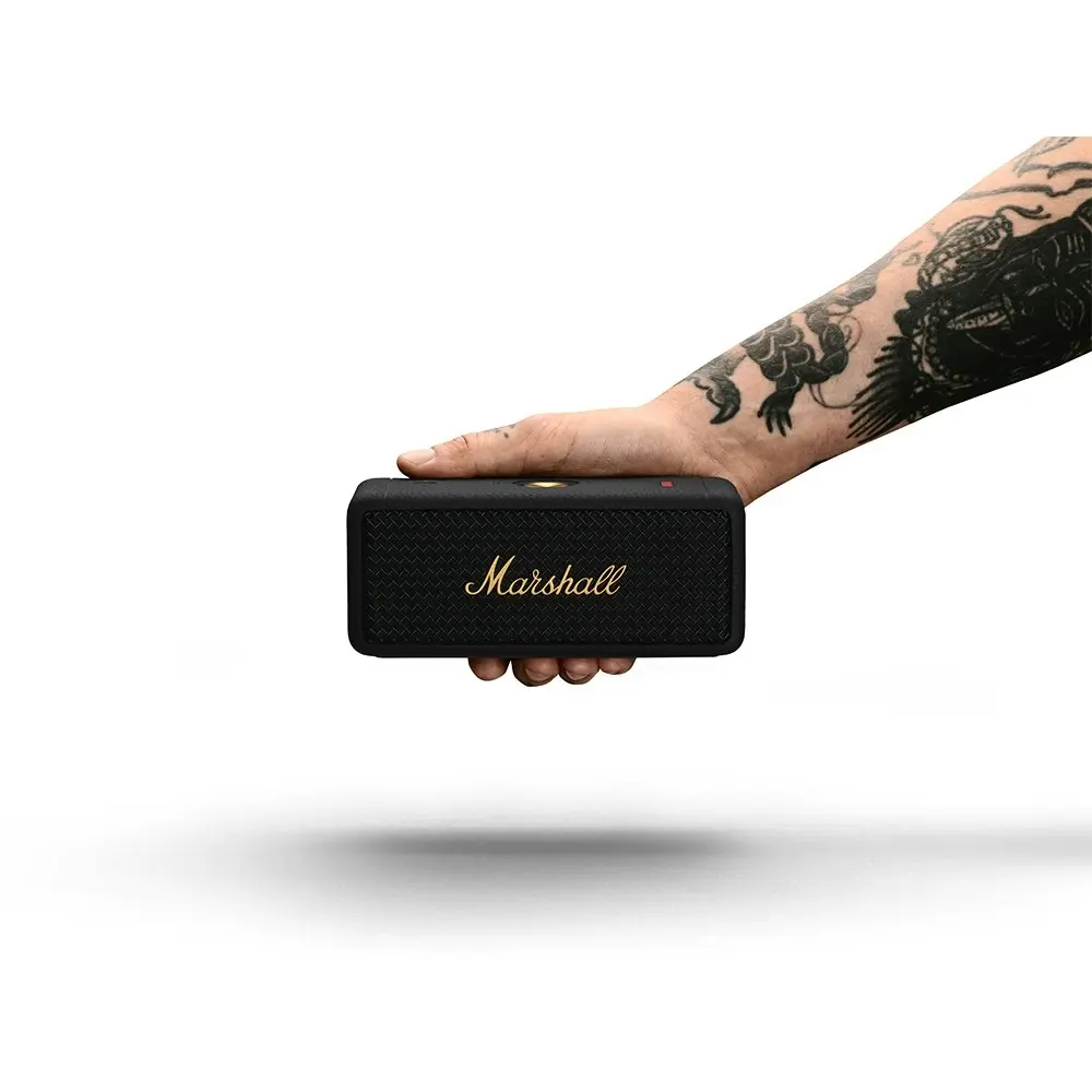 Marshall Emberton II Bluetooth 5.1 Portable Wireless Speaker Black & Brass