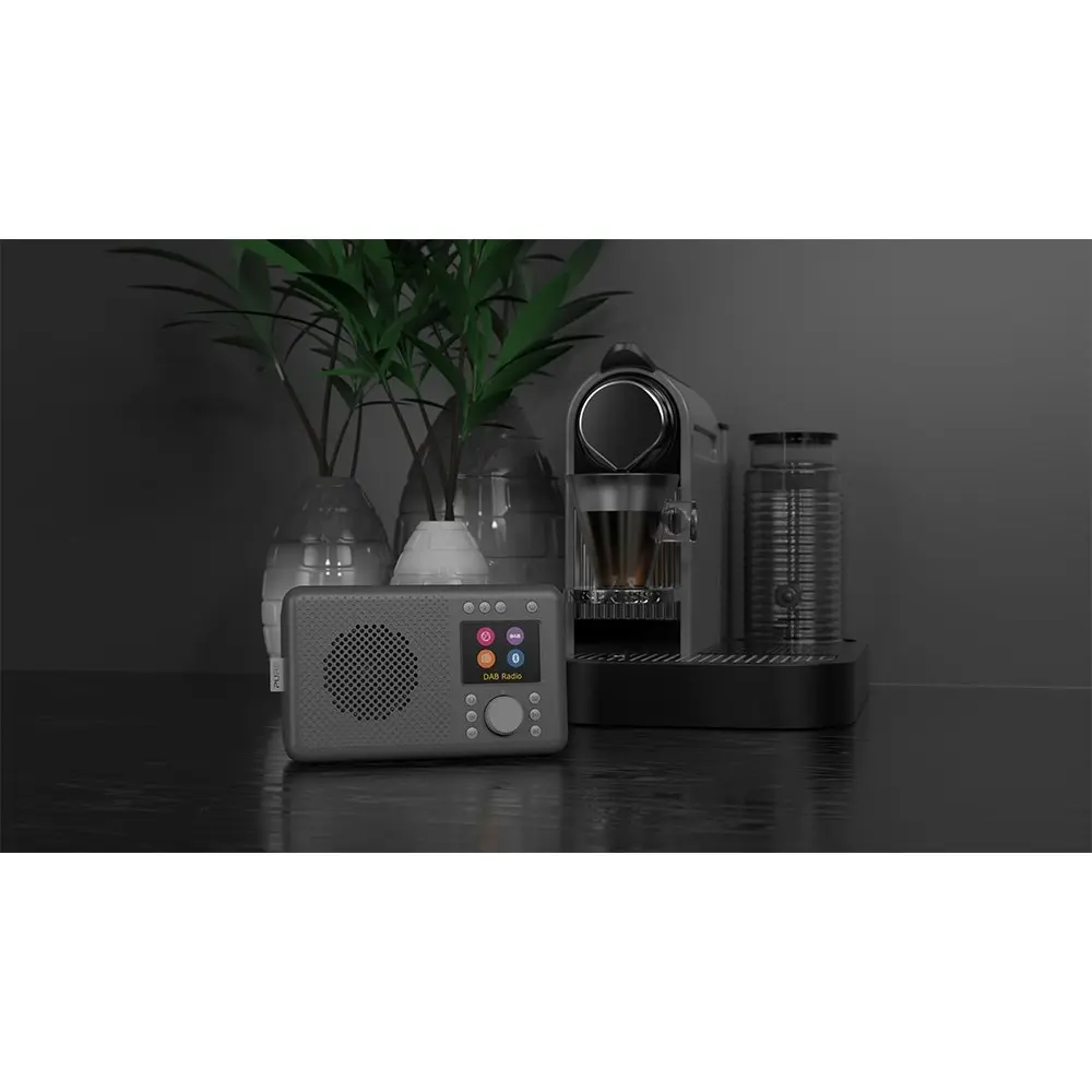 Pure Elan Connect 18.7cm DAB+/FM Internet Radio Audio w/ Bluetooth Charcoal