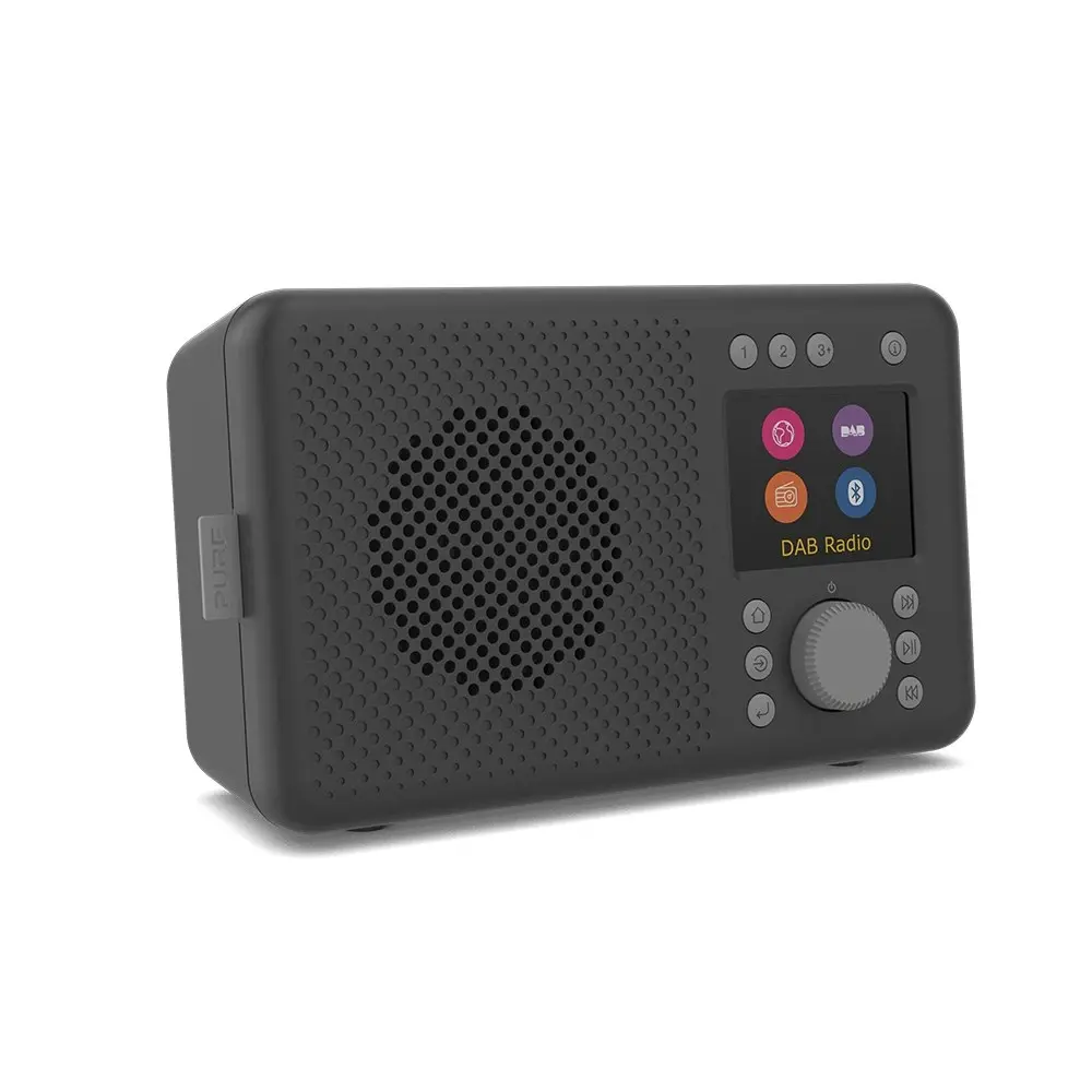 Pure Elan Connect 18.7cm DAB+/FM Internet Radio Audio w/ Bluetooth Charcoal