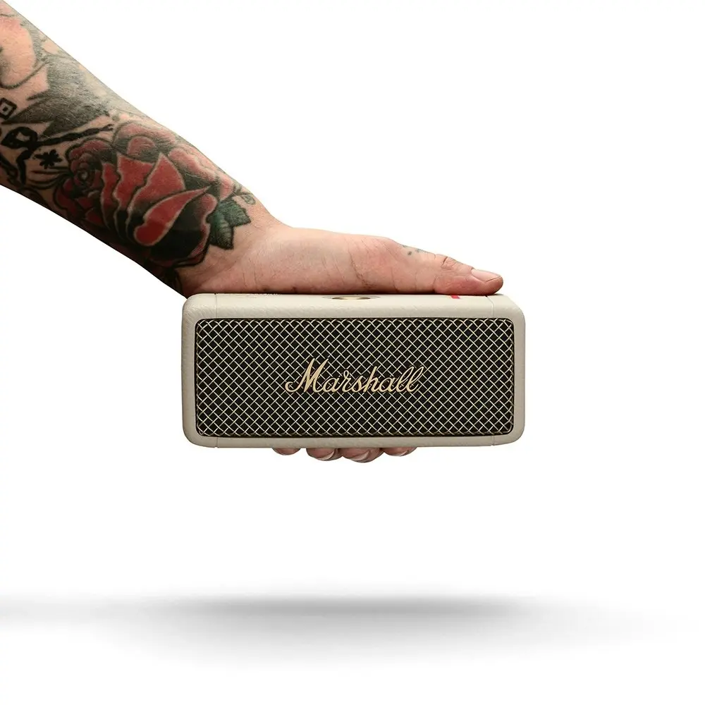 Marshall Emberton II Bluetooth 5.1 Compact Portable Wireless Speaker Cream