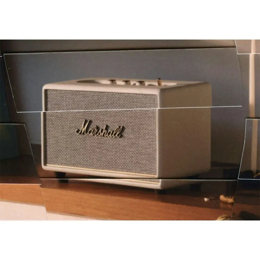 Marshall Acton III Vintage Bluetooth & 3.5mm Wired Home/TV Stereo Speaker Cream