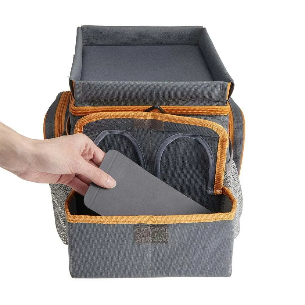 High Road Carhop Seat Compartment Organiser Snack Storage w/ Insulated Cooler